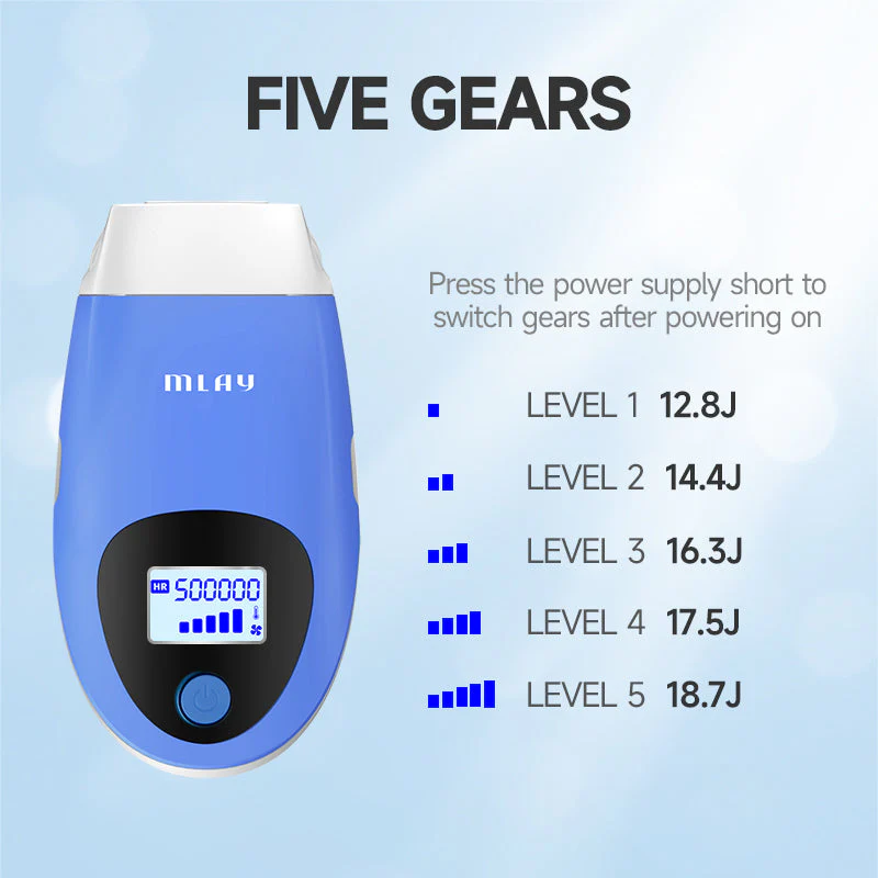 Mlay T3 IPL Hair removal - Elegant Blue - Image 6